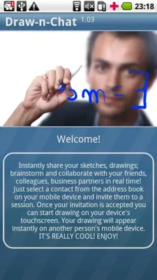 Draw-n-Chat android App screenshot 3